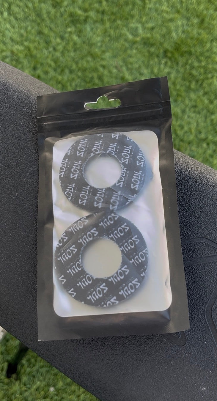 SOUL Moto Black grip donuts
